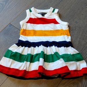HUDSON'S BAY Striped Baby Dress